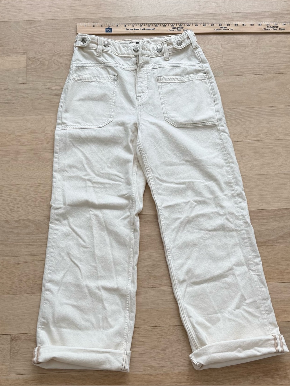 Free People Palmer Cuffed Jeans